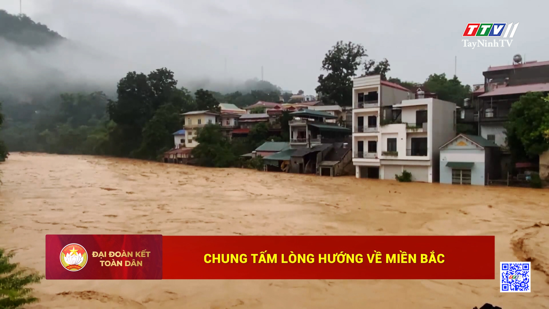 Chung tấm lòng hướng về miền Bắc | Đại đoàn kết toàn dân | TayNinhTV